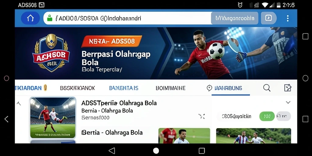 Tampilan antarmuka ADS508 yang bersih dan informatif.