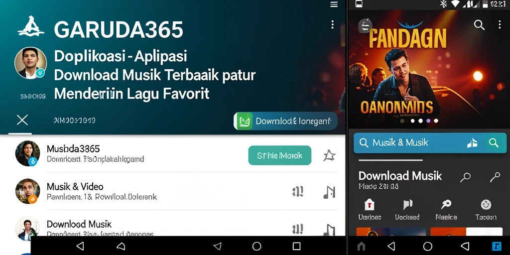 Tampilan antarmuka GARUDA365 yang sederhana dan mudah digunakan.