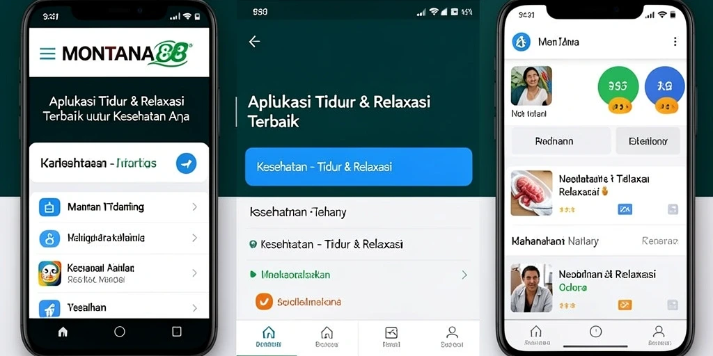 Tampilan antarmuka MONTANA88 yang menenangkan dan fungsional.