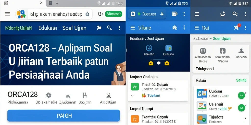 Tampilan antarmuka ORCA128 yang ramah pengguna dan fungsional.